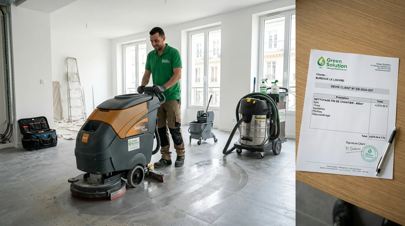 Prix du nettoyage professionnel 2026