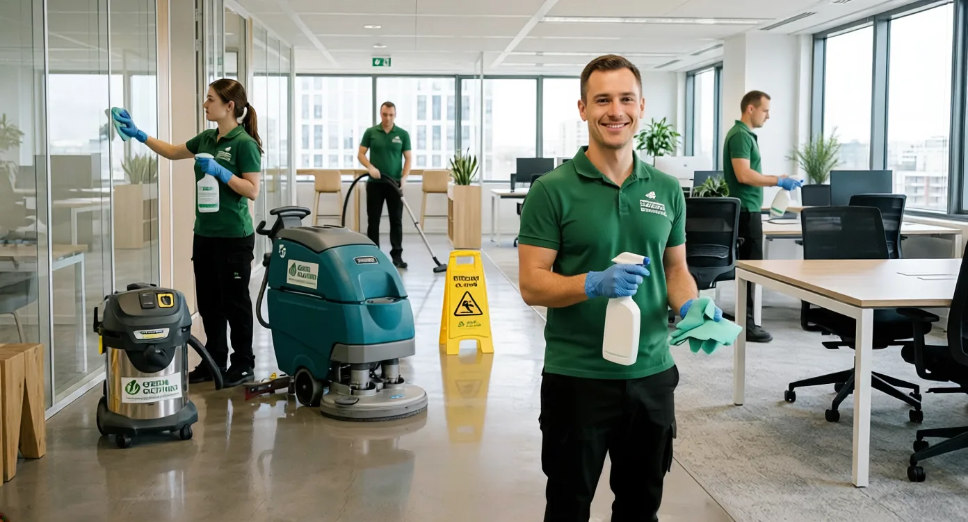 Équipe de nettoyage Green Solution